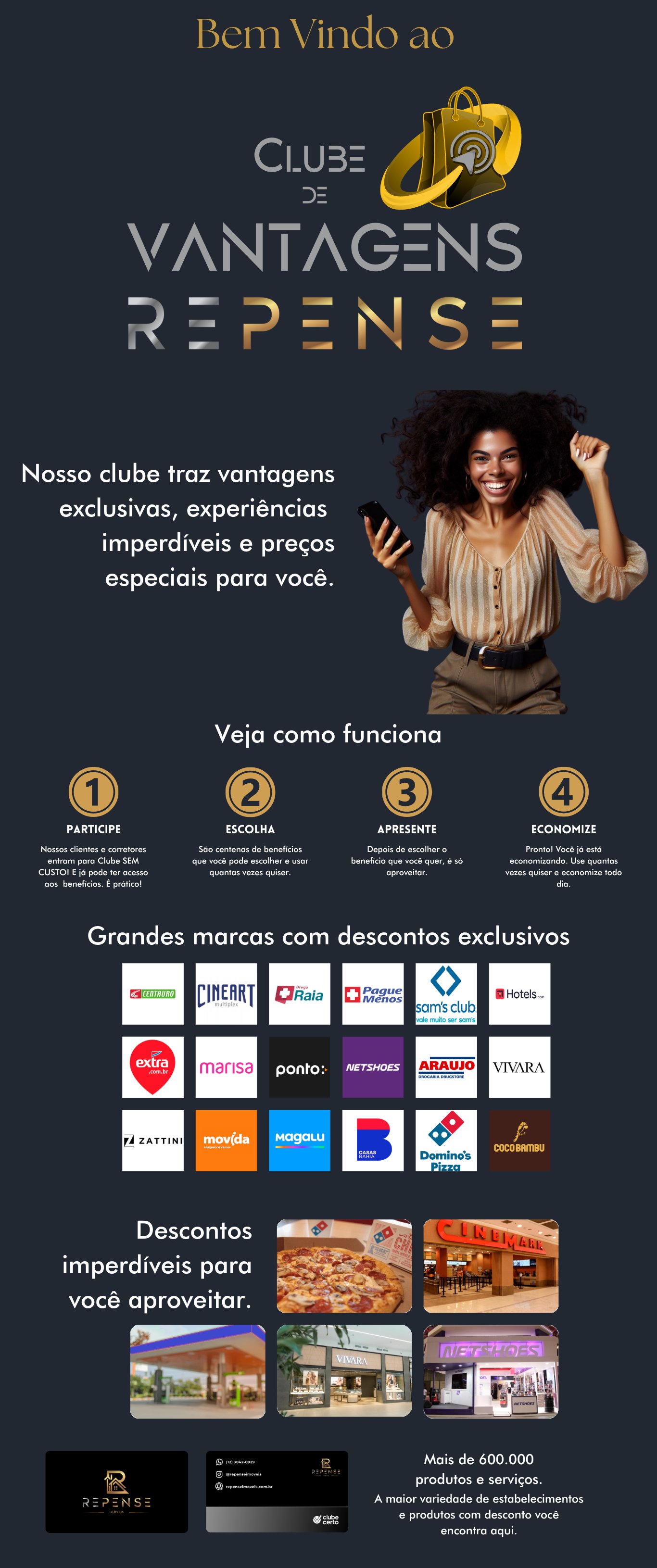 Clube de Vantagens - Repense Imóveis